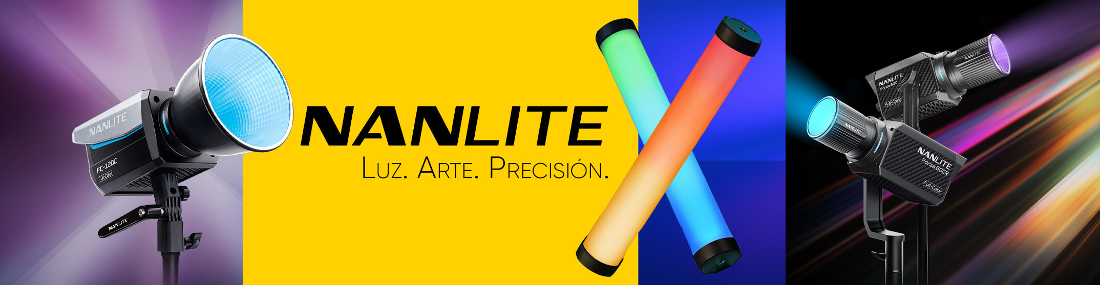 Luces Nanlite Originales Con Garantía Directa en Colombia